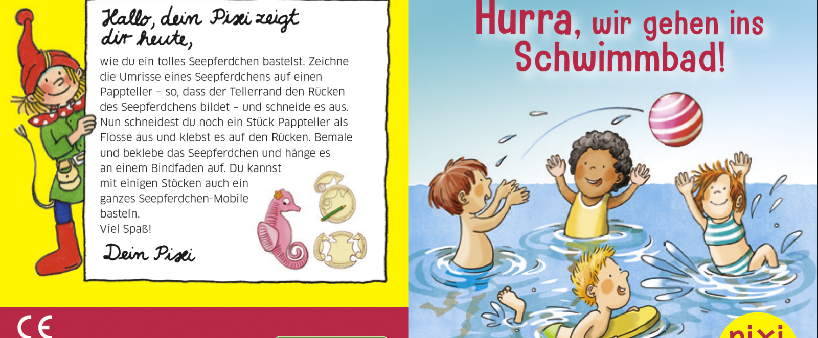 Umschlag Pixie-Buch "Schwimmenlernen"